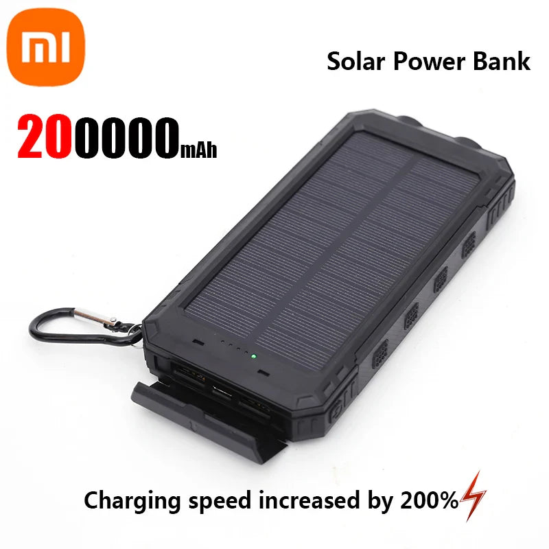High-Capacity Solar Charger – USB-A/USB-C for Outdoor Use