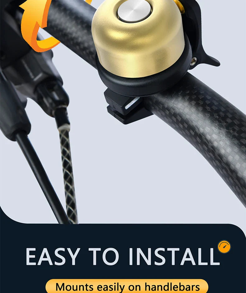 Bike Bell for AirTag GPS Tracker – Waterproof Mount