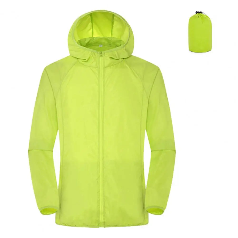 Portable Windbreaker Jacket – Sun and Rain Protection for E-Bike Riders