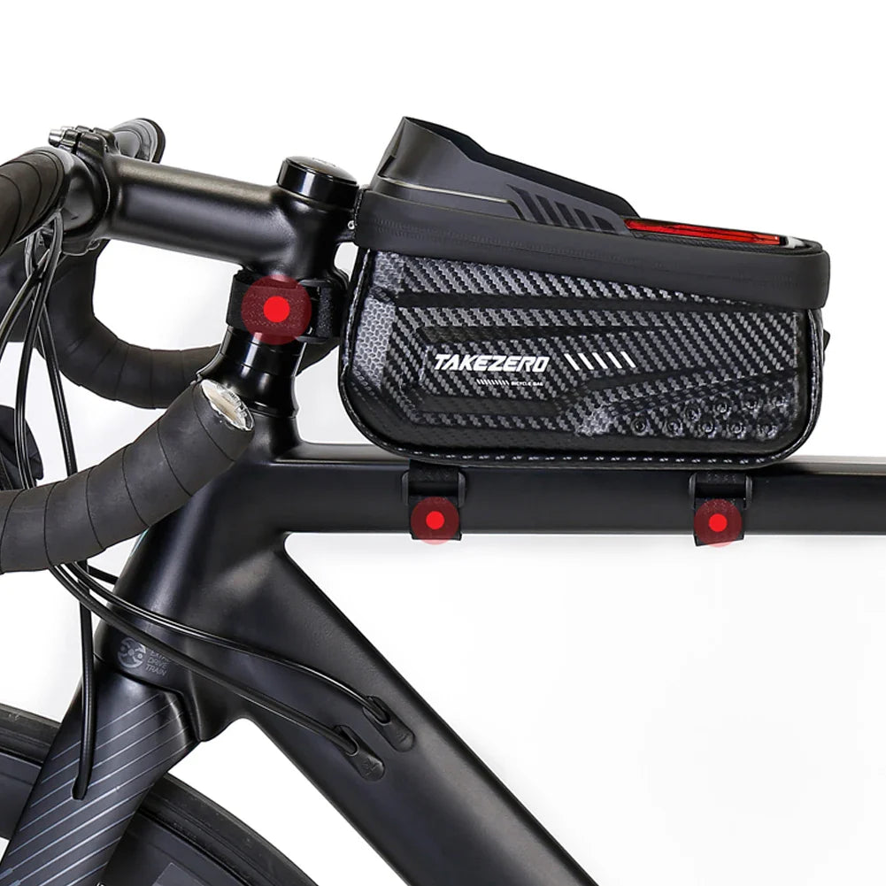 Waterproof Bike Phone Bag – Touchscreen Holder for E-Bikes