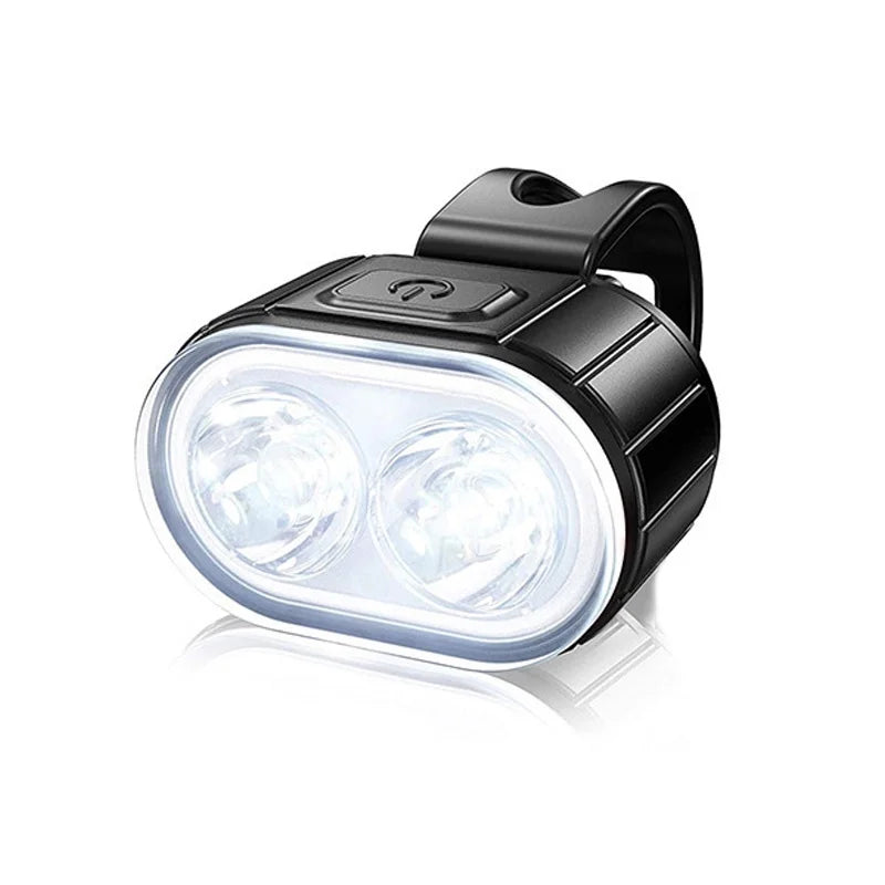 USB Rechargeable Bike Lights – Front and Rear Set for E-Bikes