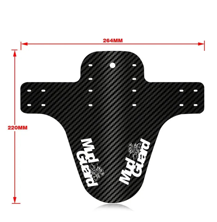 Durable Carbon Fiber Fender Set – Front & Rear for Bikes
