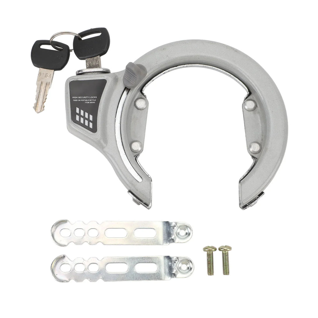 Bike U-Lock with Keys – Lightweight Aluminum, Theft Protection