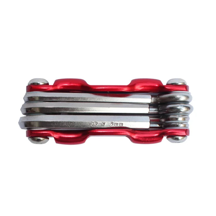 Lightweight Portable 7 in 1 Mountain Bike Cycling Multi Repair Tools Kit Bicycle Repaire Set Spoke Hex Allen Wrench Screwdrivers