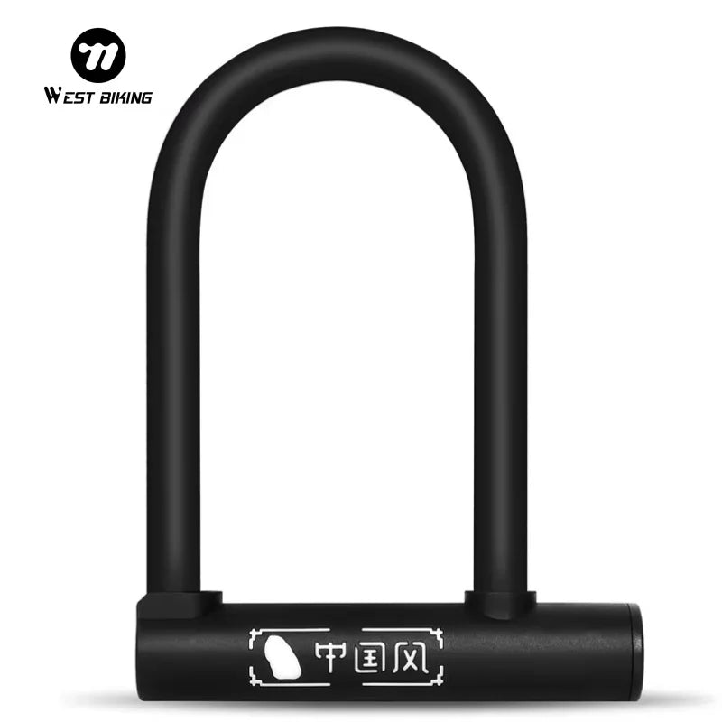 Heavy-Duty Bike U-Lock – WEST BIKING, Anti-Theft & Durable