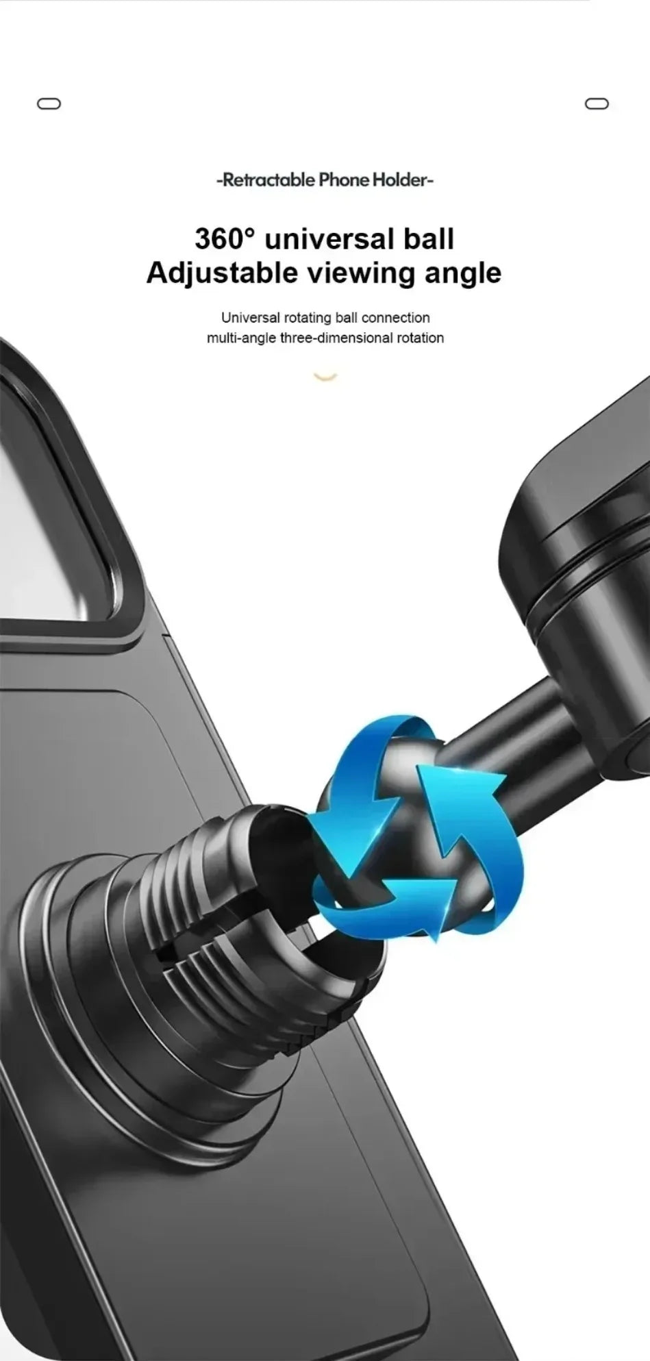 Waterproof Phone Holder – 360° Rotation for E-Bikes & Motorcycles