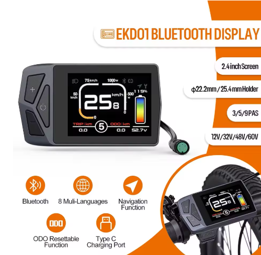 26" 48V 750W Rear Hub Motor Kit – Cassette Compatible E-Bike Conversion