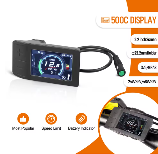 29" 700C 48V 500W Rear Hub Motor Kit – Cassette Compatible E-Bike Conversion